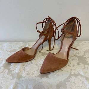 Vince Camuto suede heels